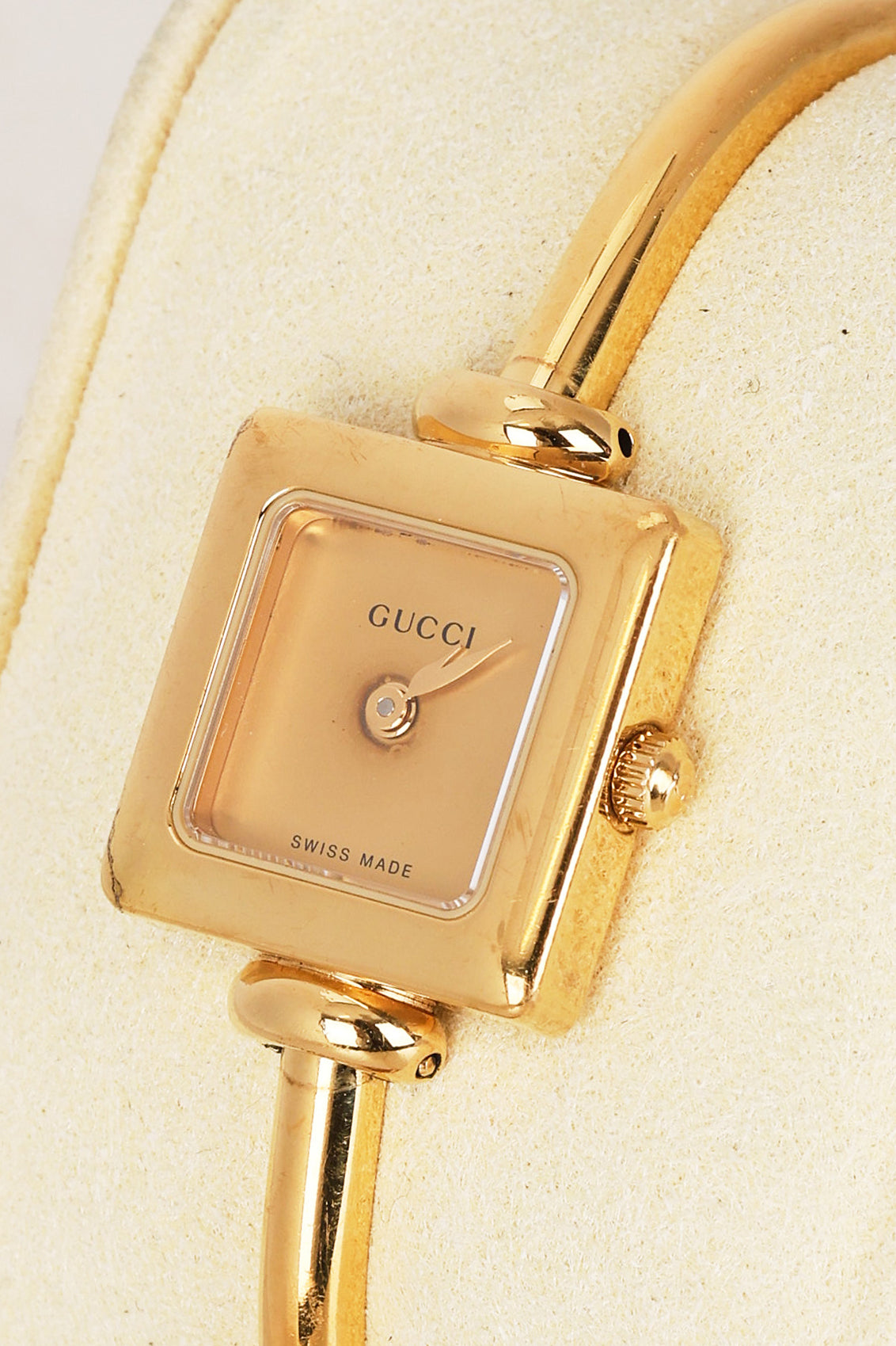 Gucci Square Gold Watch