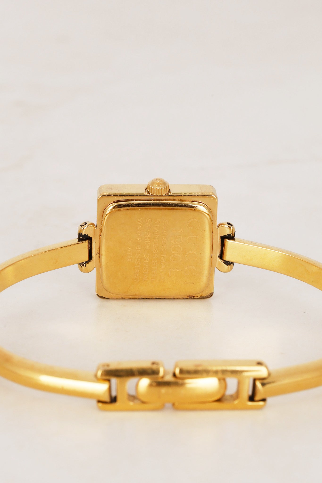 Gucci Square Gold Watch