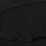 Prada Beaded Shoulder Bag Black Nylon