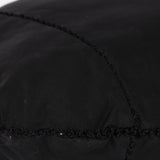Prada Beaded Shoulder Bag Black Nylon
