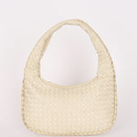 Bottega Veneta Intrecciato Hobo Cream