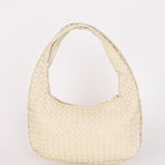 Bottega Veneta Intrecciato Hobo Cream