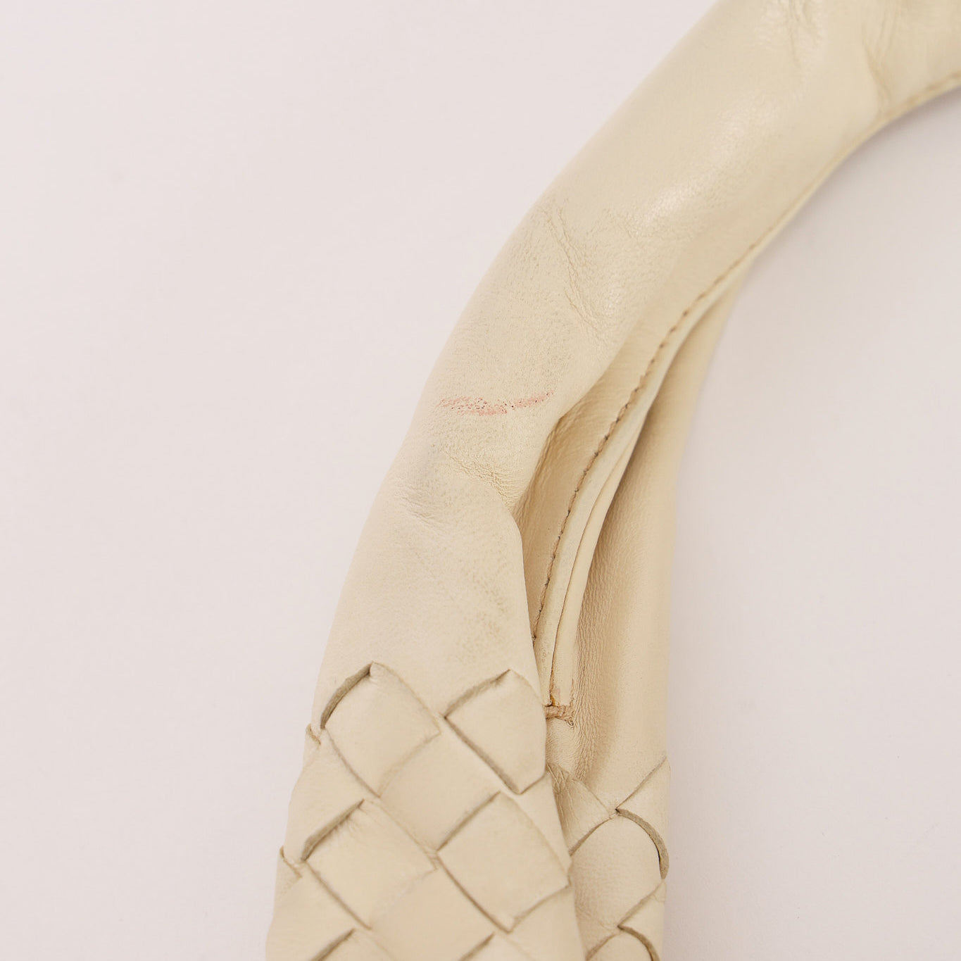 Bottega Veneta Intrecciato Hobo Cream