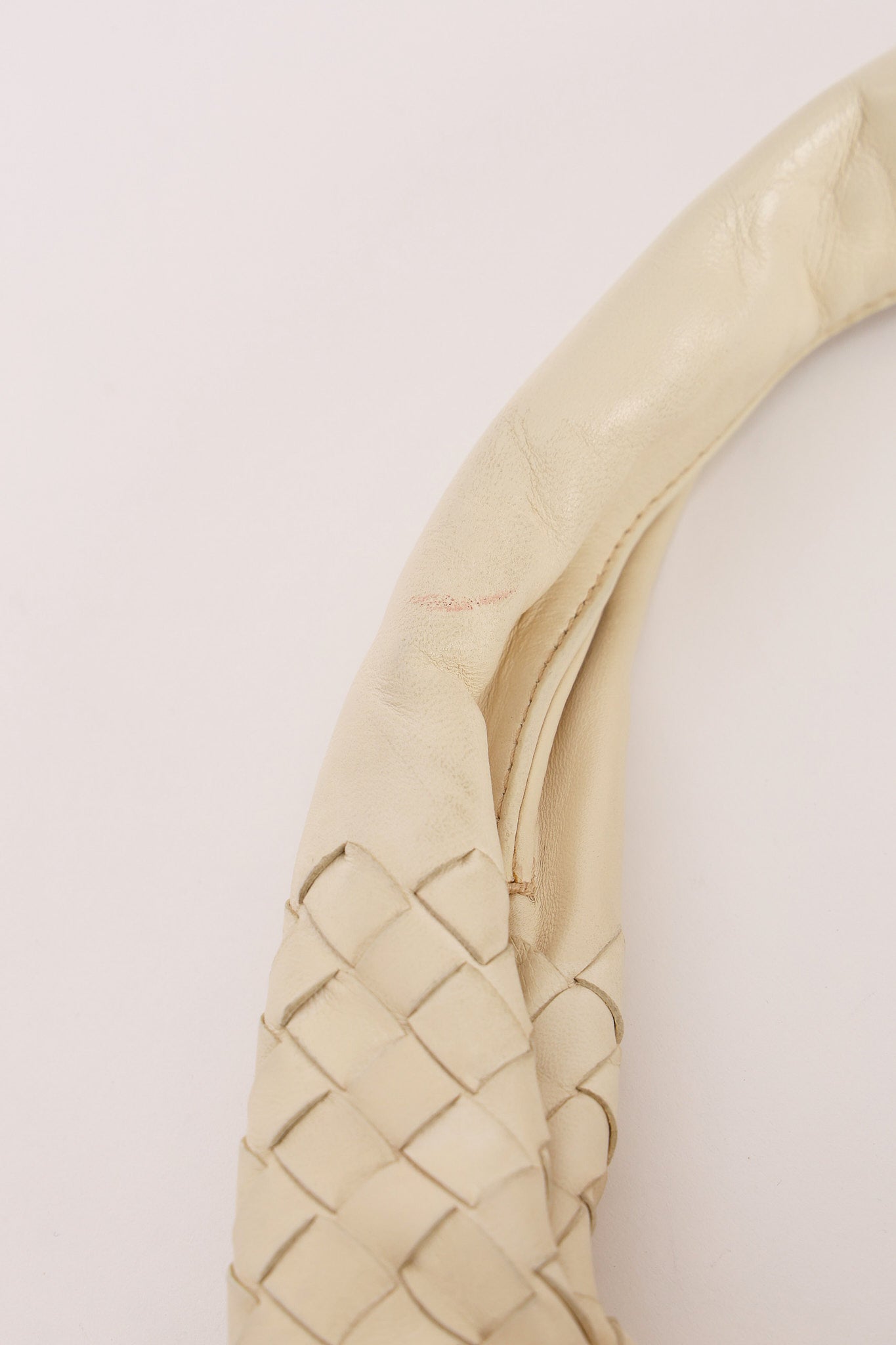 Bottega Veneta Intrecciato Hobo Cream
