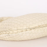 Bottega Veneta Intrecciato Hobo Cream
