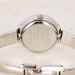 Gucci Pearl Face Circle Stainless Steel Watch