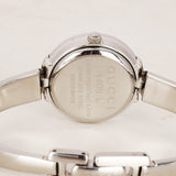 Gucci Pearl Face Circle Stainless Steel Watch