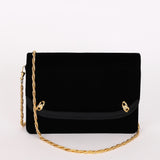 Gucci Velvet Clutch with Chain