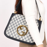 Gucci Monogram Blondie Shoulder Bag