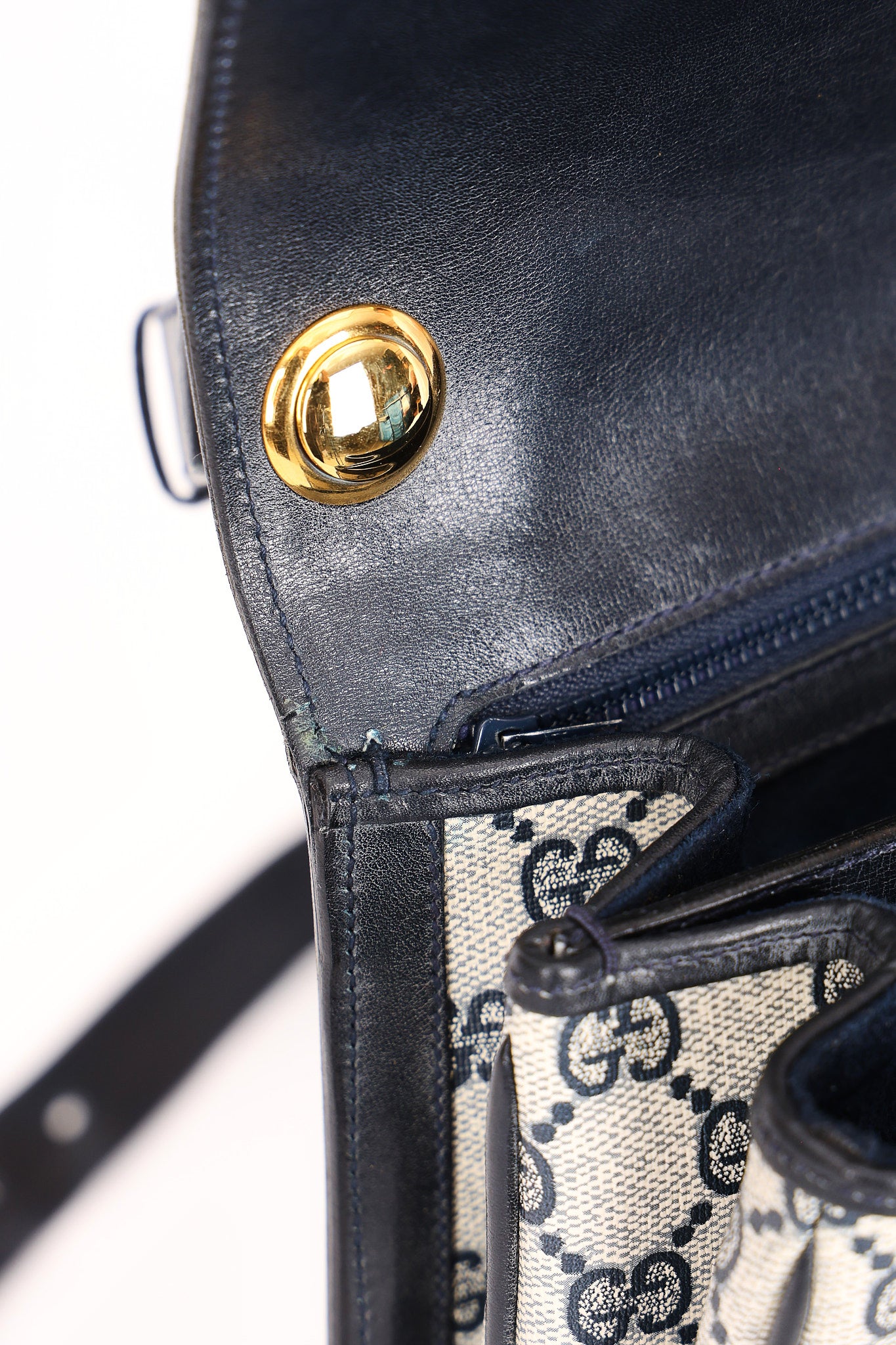 Gucci Monogram Blondie Shoulder Bag