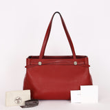 Hermès Cabana Tight Tote Rouge H Buffle Skipper PHW