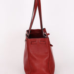 Hermès Cabana Tight Tote Rouge H Buffle Skipper PHW