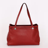 Hermès Cabana Tight Tote Rouge H Buffle Skipper PHW
