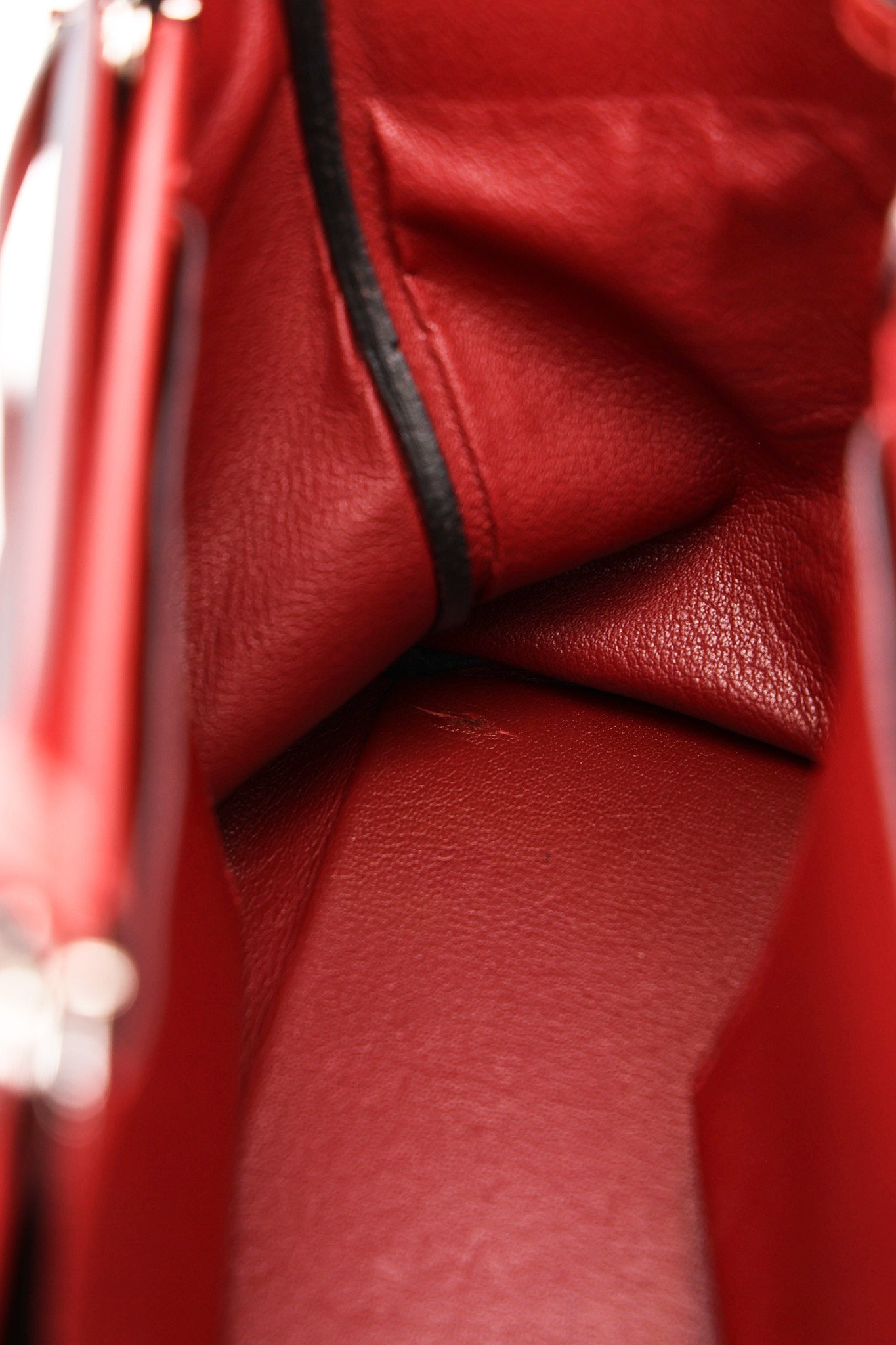 Hermès Cabana Tight Tote Rouge H Buffle Skipper PHW