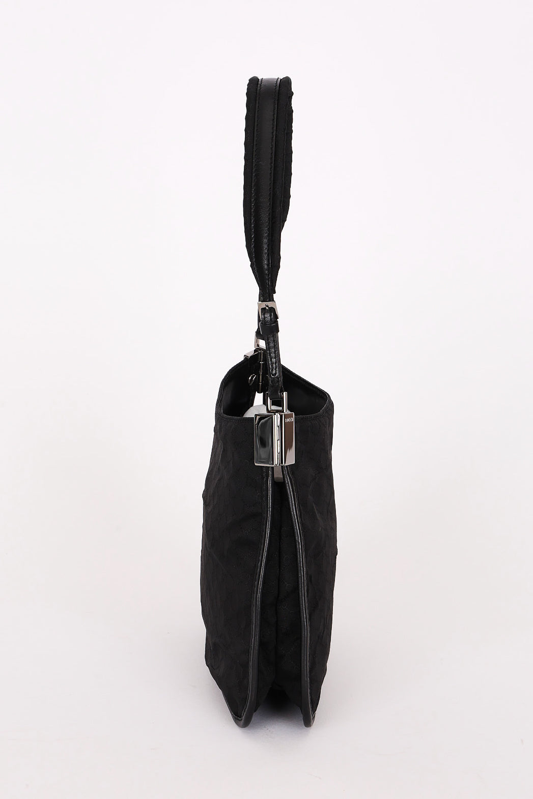 Gucci Micro GG Nylon Flat Shoulder Bag