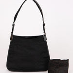 Gucci Micro GG Nylon Flat Shoulder Bag