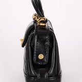 Chanel Nano Cocodoc Top Handle Bag Black Calfskin 2024 AGHW