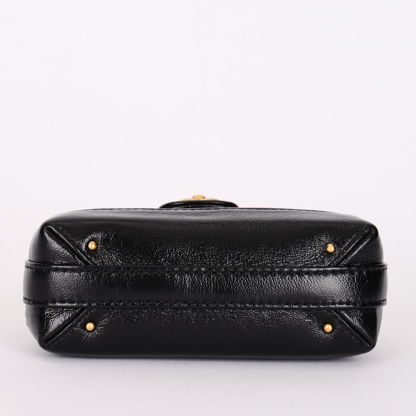 Chanel Mini Cocodoc Top Handle Bag Black Calfskin AGHW