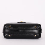Chanel Mini Cocodoc Top Handle Bag Black Calfskin AGHW