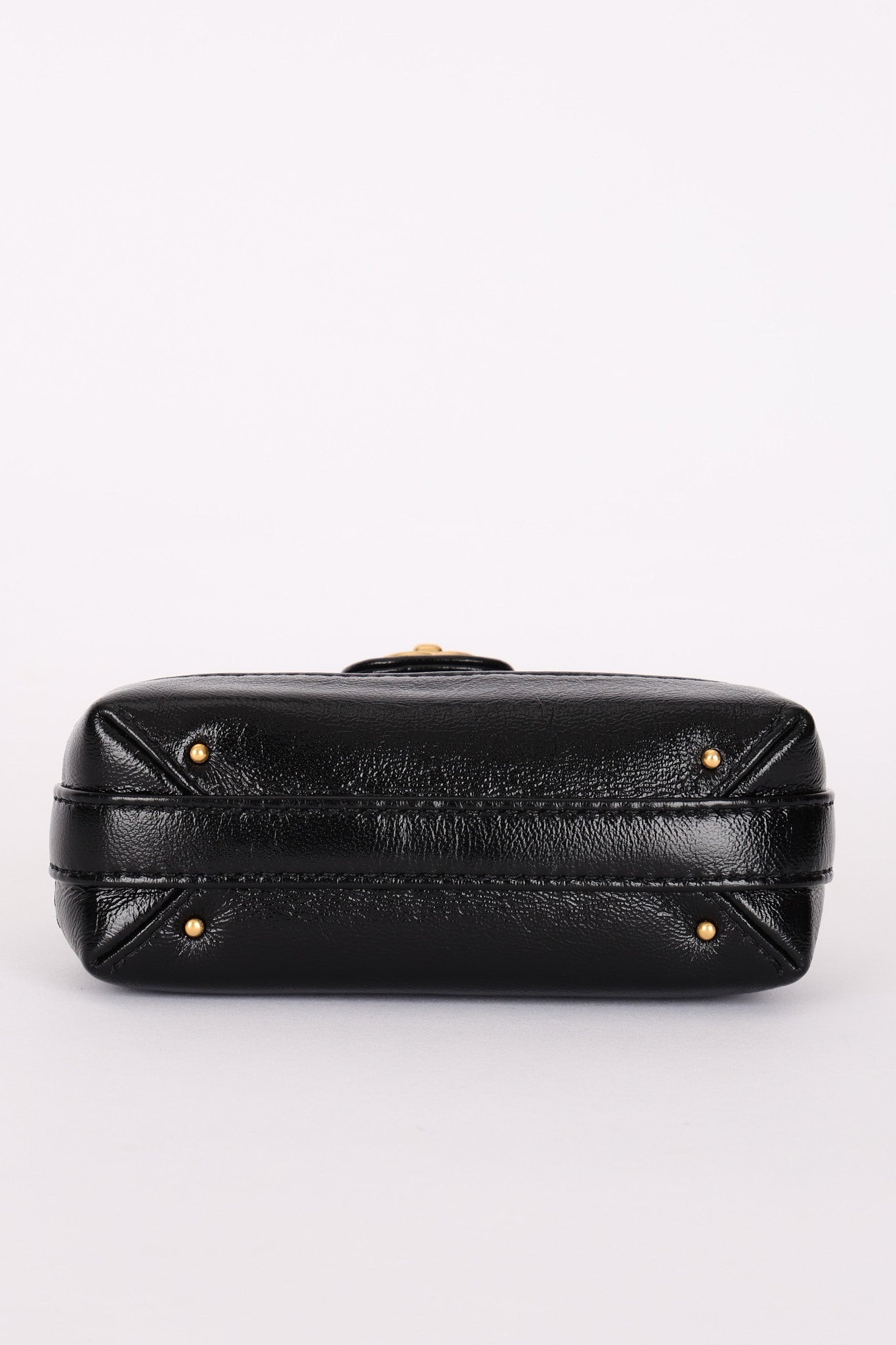 Chanel Mini Cocodoc Top Handle Bag Black Calfskin AGHW