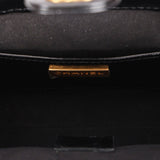 Chanel Mini Cocodoc Top Handle Bag Black Calfskin AGHW