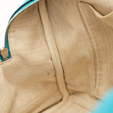 Hermès Victoria Bleu Turquoise Clemence PHW 2014
