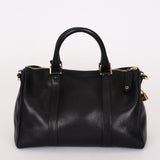 Chanel Timeless Boston Bag Black Caviar 24K GP