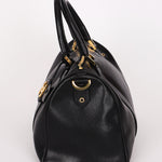 Chanel Timeless Boston Bag Black Caviar 24K GP