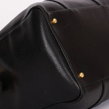 Chanel Timeless Boston Bag Black Caviar 24K GP