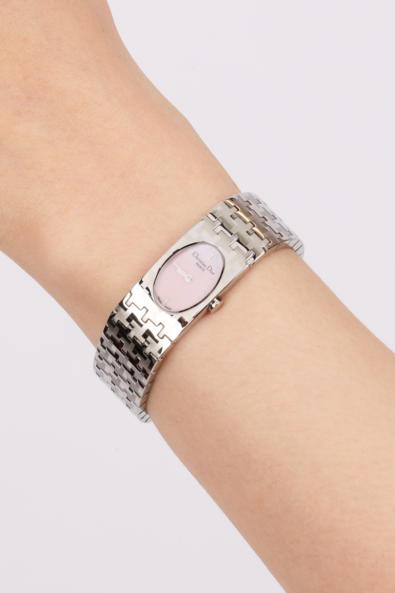 Dior Stainless Steel Pink Watch