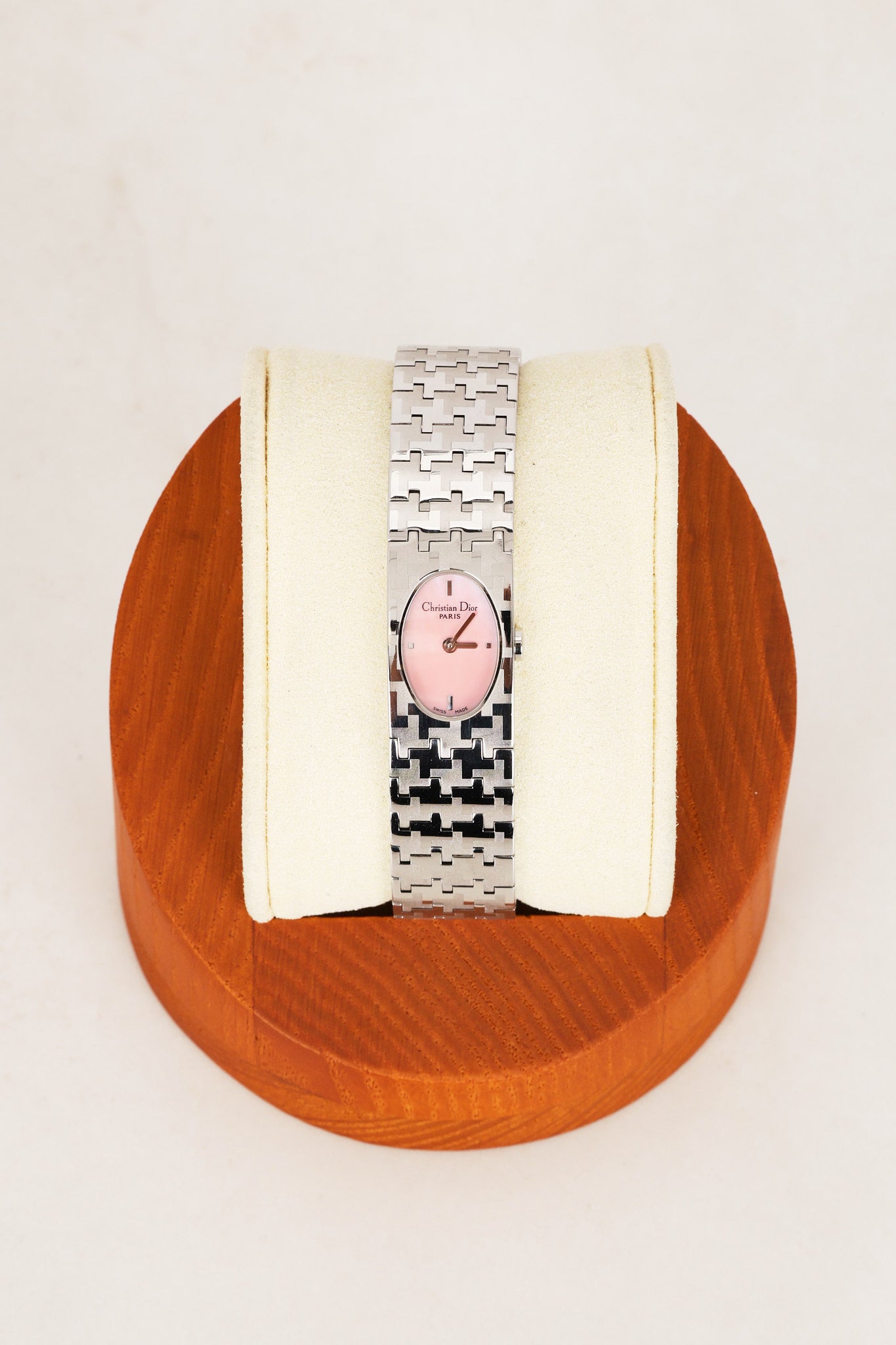Dior Stainless Steel Pink Watch