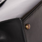 Hermès Kelly 28 Noir Box GHW 1977