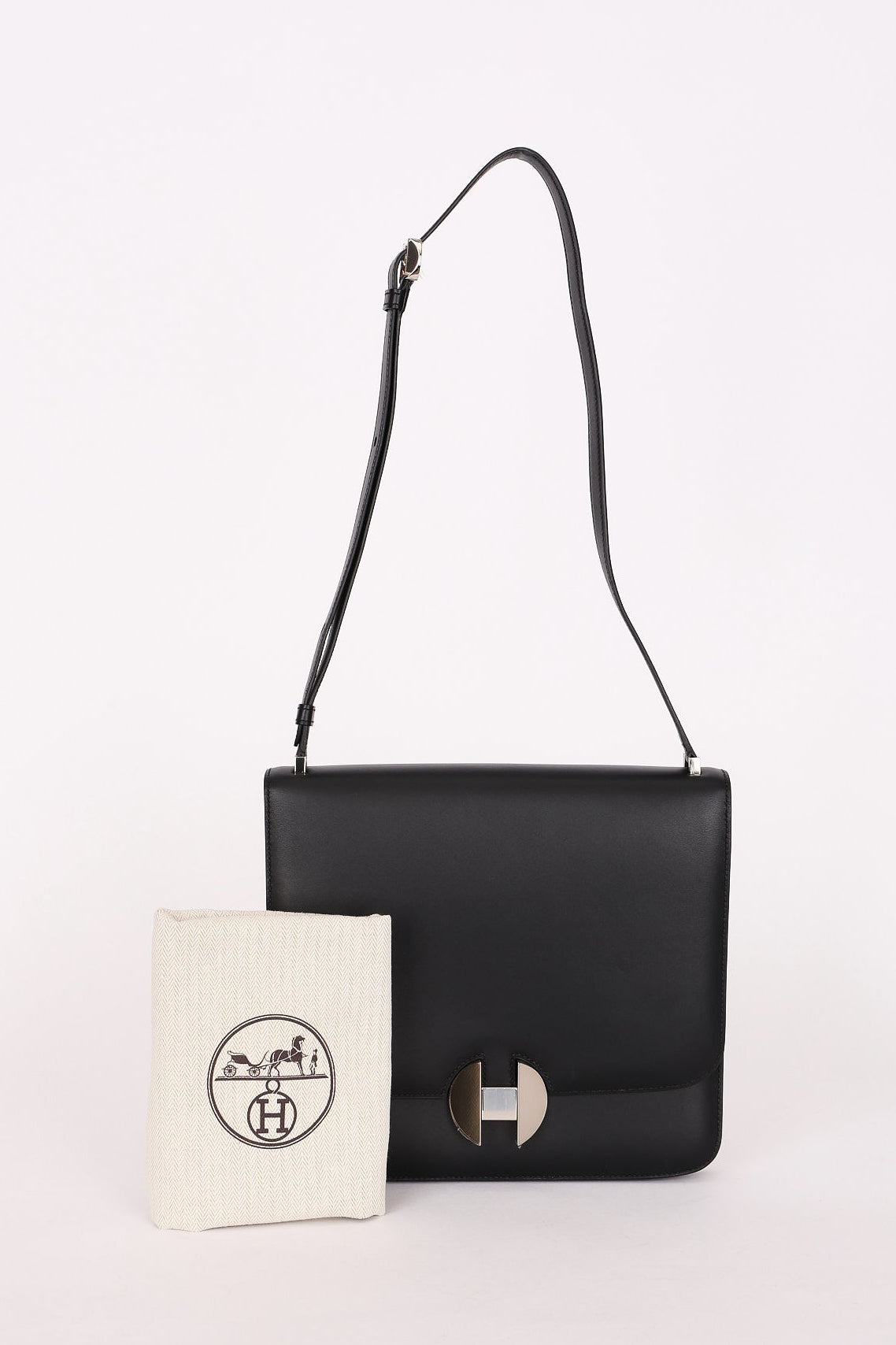 Hermès Sombrero II Noir Evercolor 2019 PHW