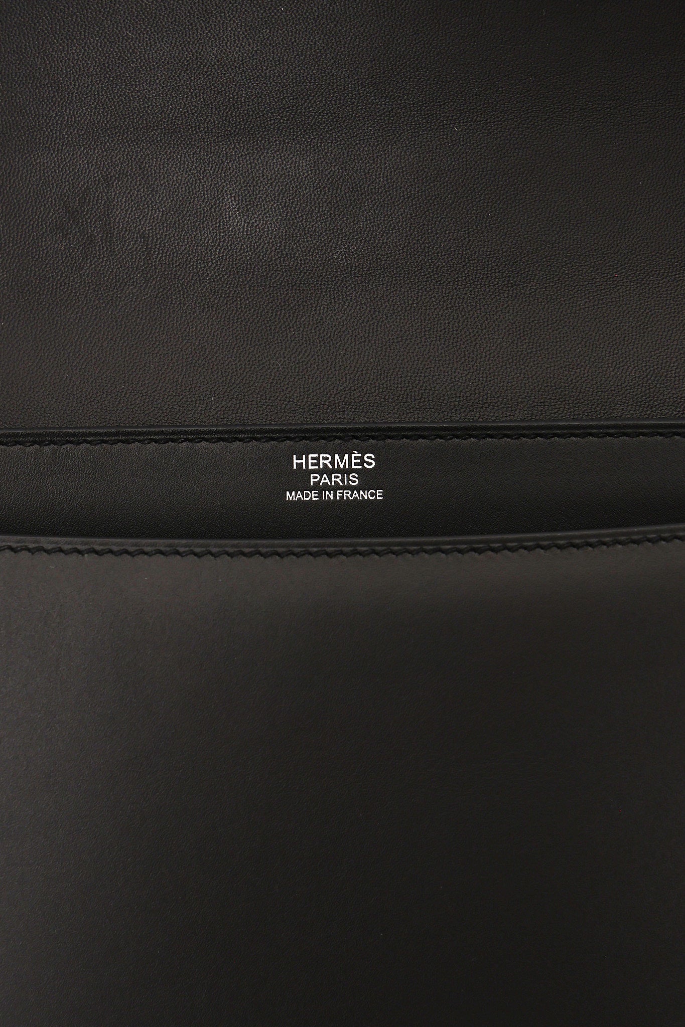 Hermès Sombrero II Noir Evercolor 2019 PHW