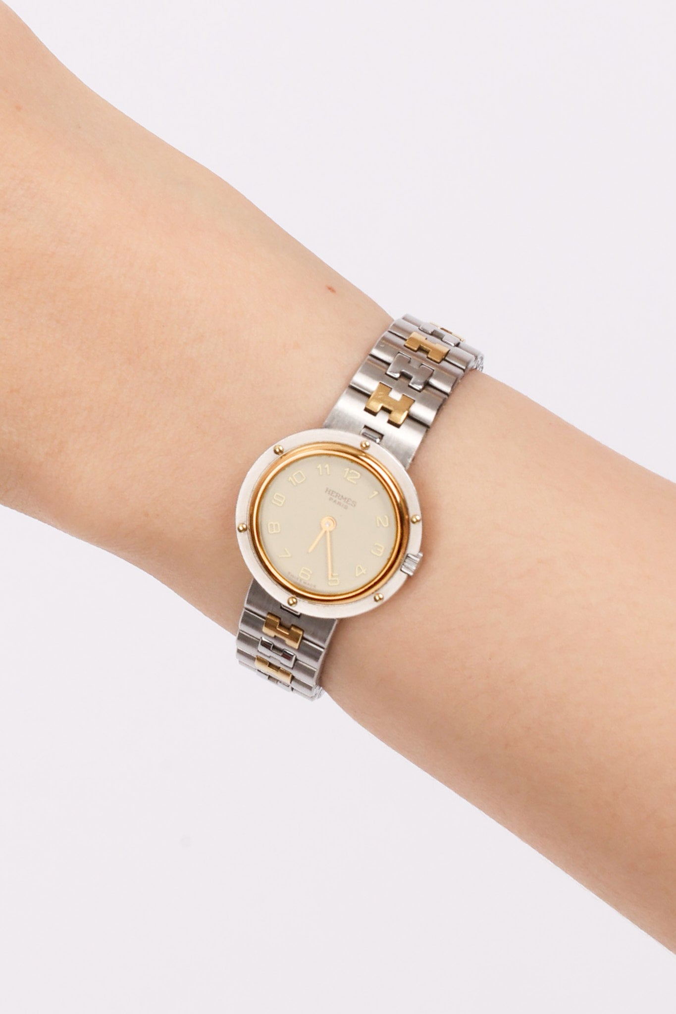 Hermès Gold Circle Watch