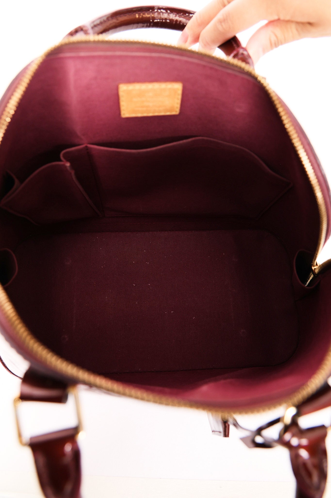 Louis Vuitton Monogram Vernis Alma PM