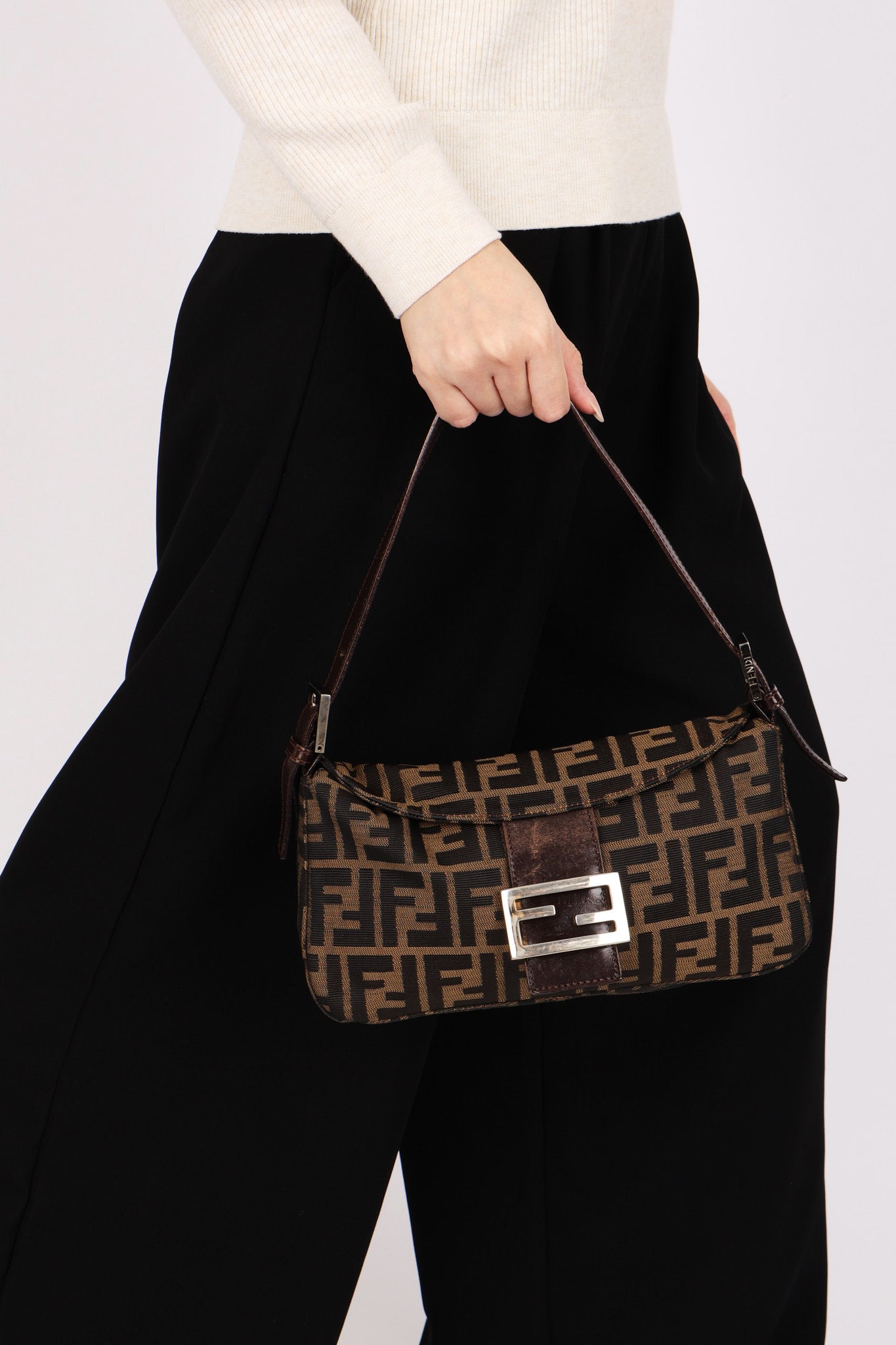 Fendi Zucca Shoulder Bag
