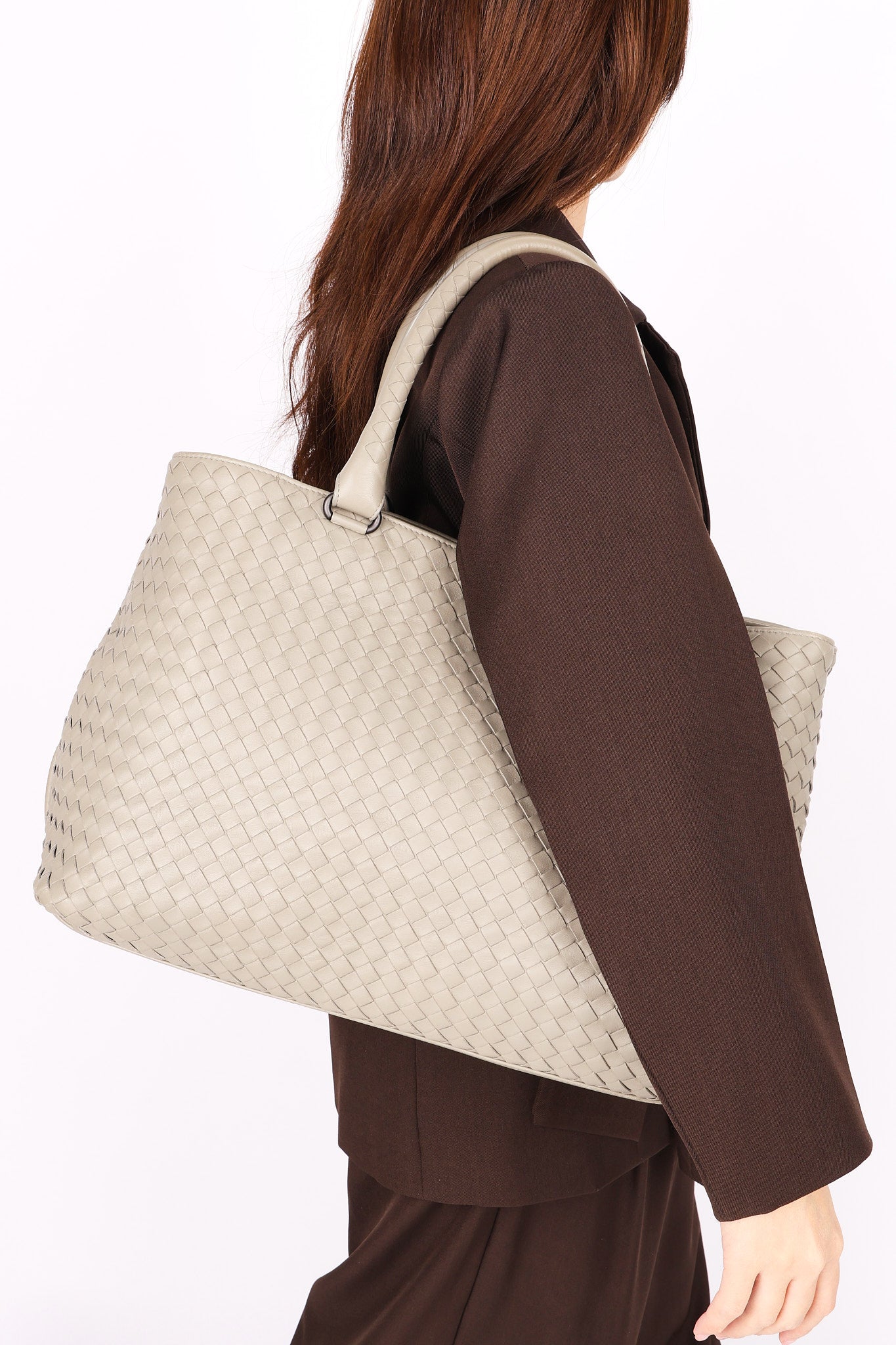 Bottega Veneta Intrecciato Milano Tote