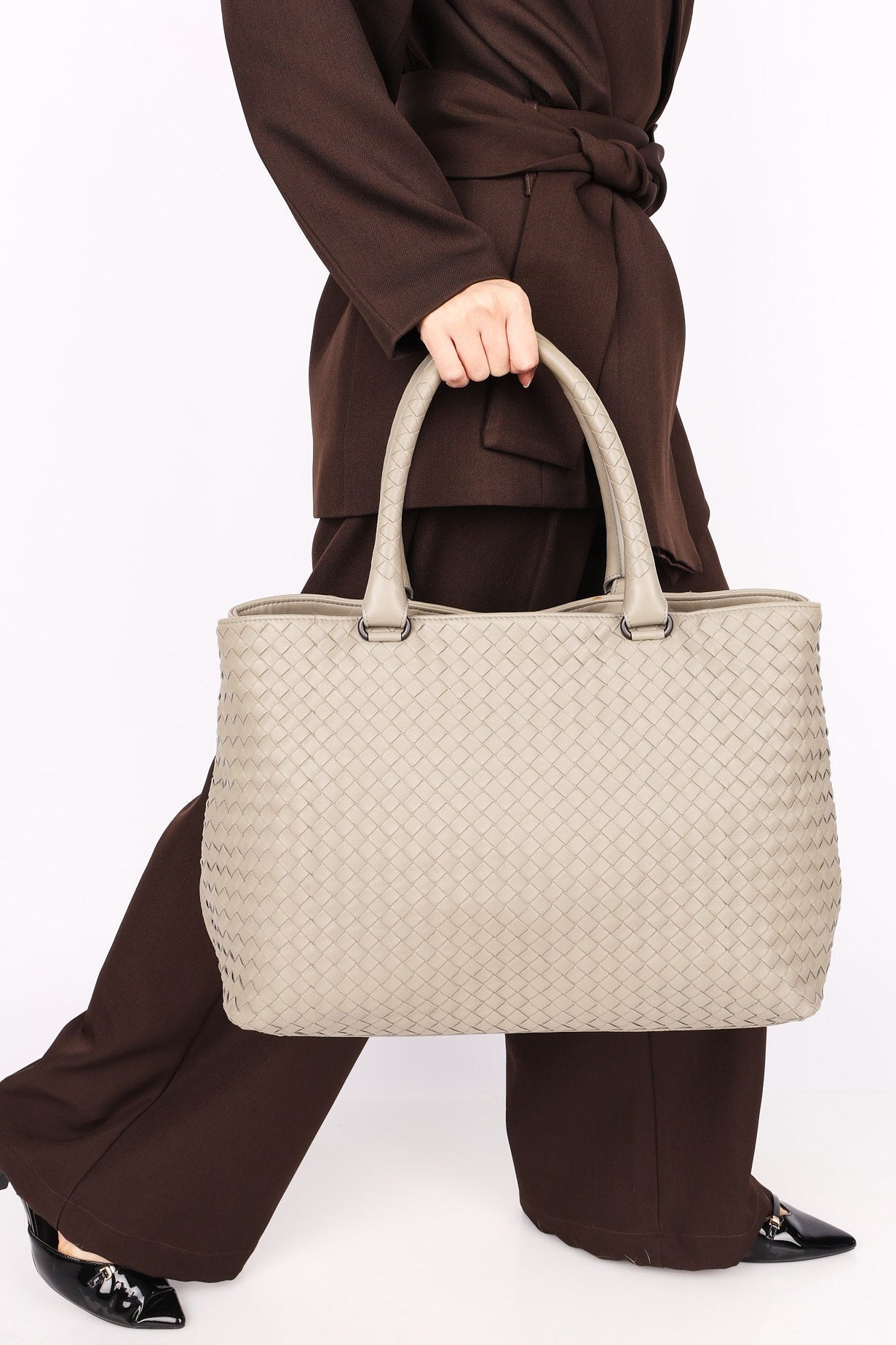 Bottega Veneta Intrecciato Milano Tote