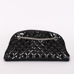 Chanel Mademoiselle Bowling Bag Black Patent SHW