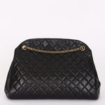 Chanel Mademoiselle Bowling Bag Black Calfskin AGHW