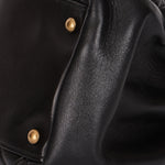 Chanel Mademoiselle Bowling Bag Black Calfskin AGHW