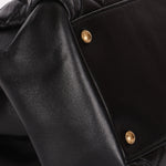 Chanel Mademoiselle Bowling Bag Black Calfskin AGHW