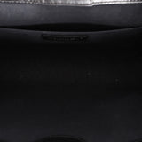 Chanel So Black Two Tone Flap Black Crinkled Calfskin SHW