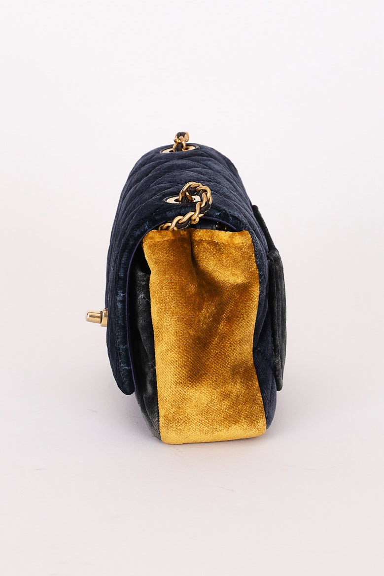 Chanel Paris-Cosmopolite Camellia Single Flap Suede AGHW