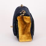 Chanel Paris-Cosmopolite Camellia Single Flap Suede AGHW