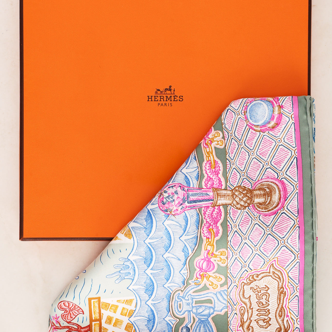 Hermès Silk Scarf