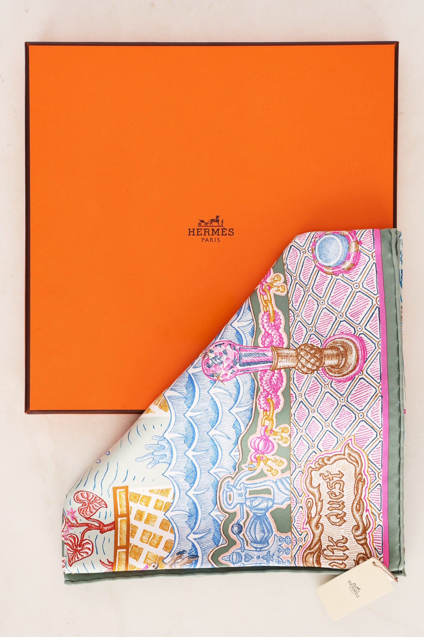 Hermès Silk Scarf