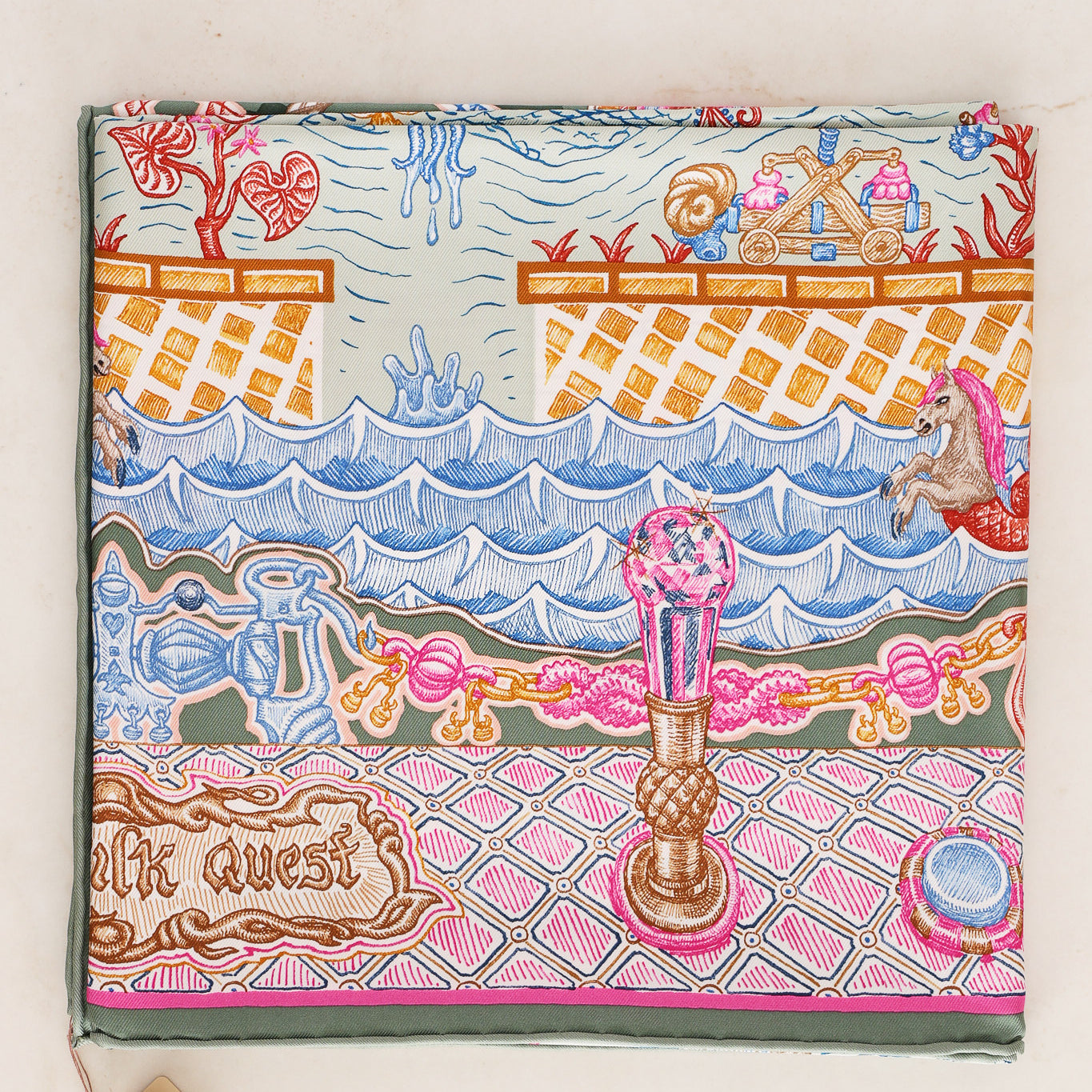 Hermès Silk Scarf