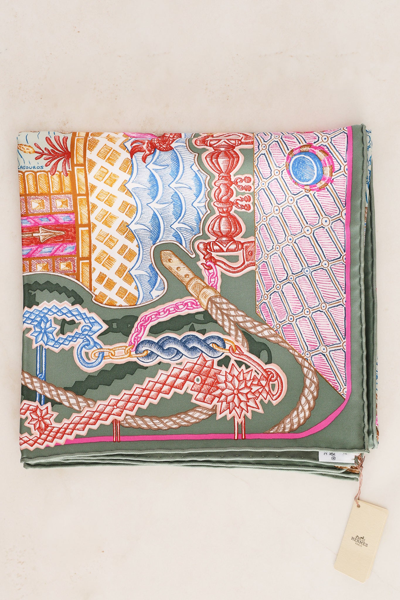 Hermès Silk Scarf
